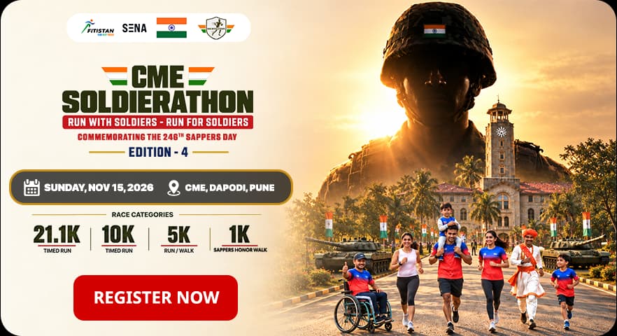 CME Soldierathon Pune 4th Edition, 15th November, Sunday, 2026