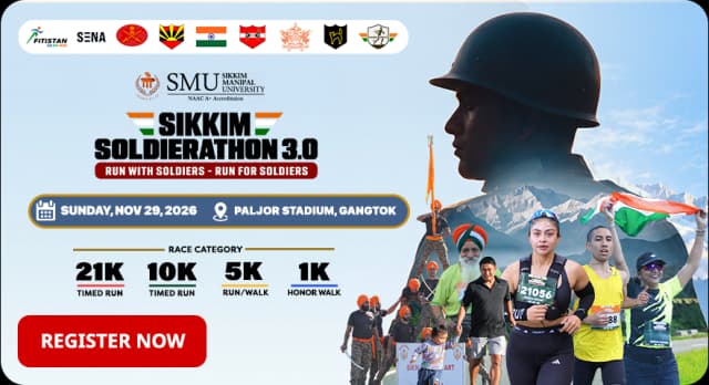 Sikkim Manipal University Sikkim Soldierathon 3.0, Gangtok, Sunday, 29th November, 2026