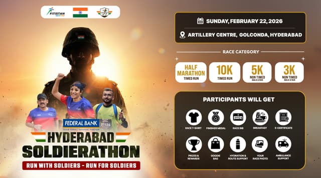 Federal Bank Hyderabad Soldierathon, 2026