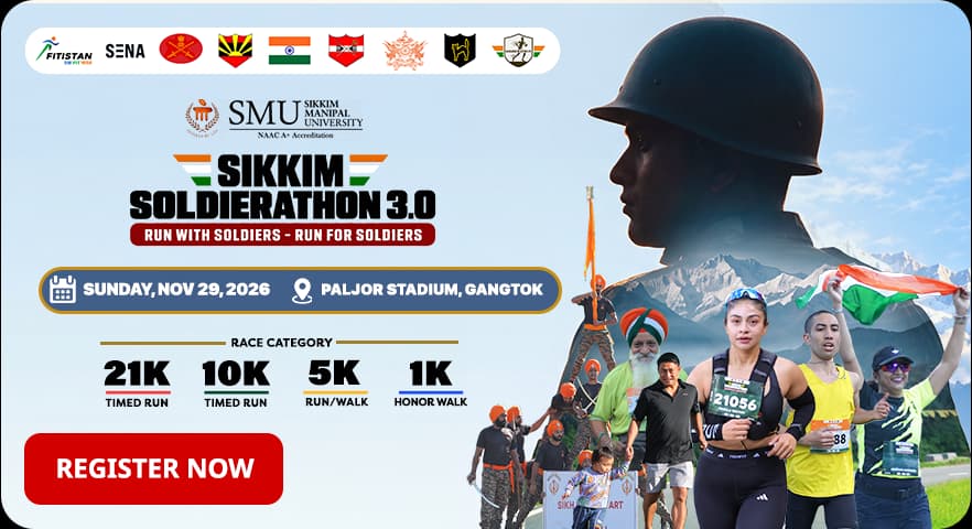 Sikkim Manipal University Sikkim Soldierathon 3.0, Gangtok, Sunday, 29th November, 2026